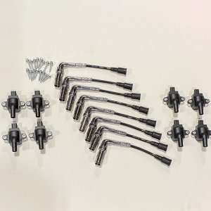 Ford Super Duty Ignition Coil Kit - Ford Racing - OEM Coils and Wires - `20-`22